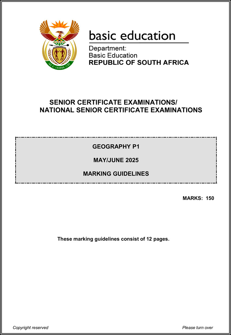 Geography P1 May June 2025 Mg Eng Gr12