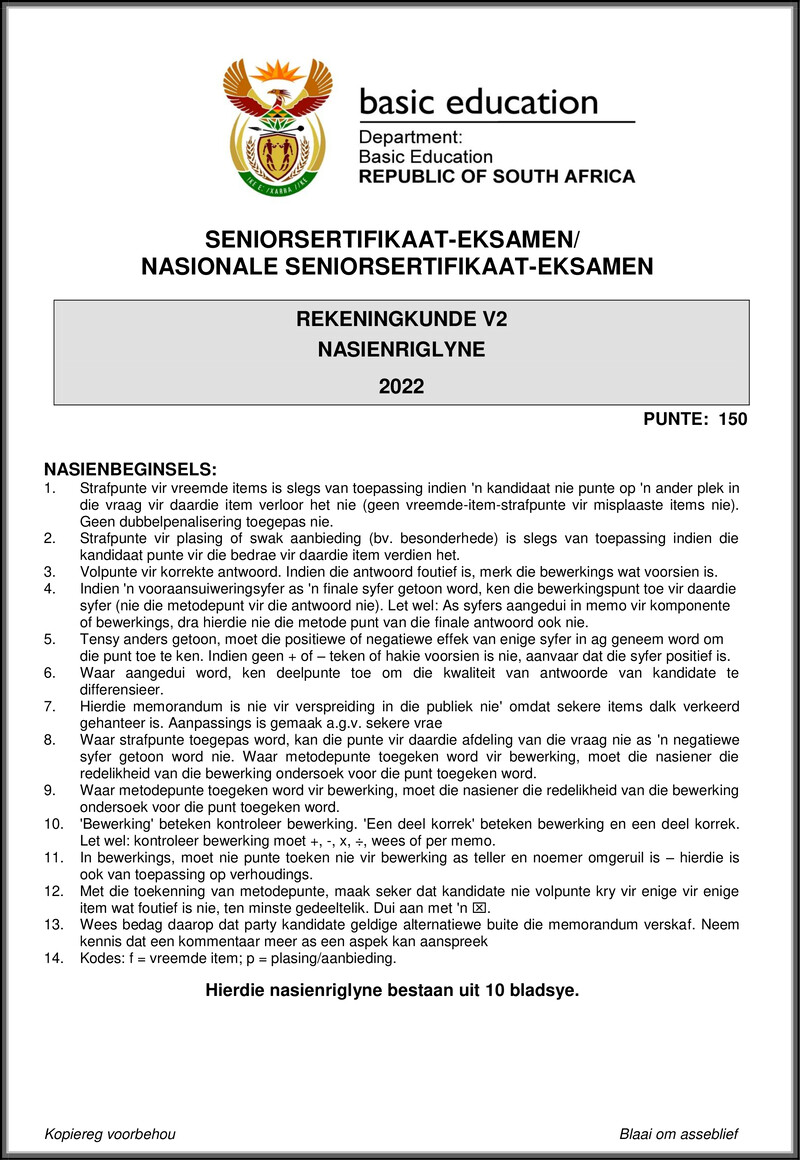 Accounting P2 May June 2022 Mg Afr Gr12
