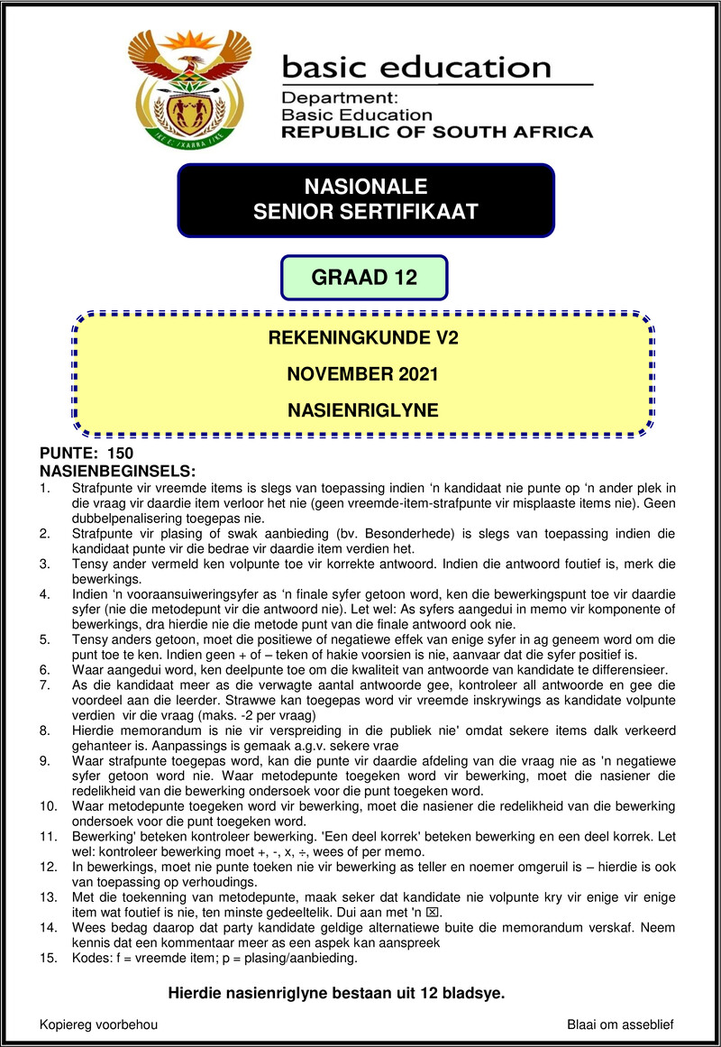 Accounting P2 Nov 2021 Mg Afr Gr12