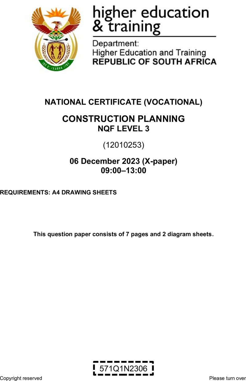 Nc600 Construction Planning L3 QP Nov 2023