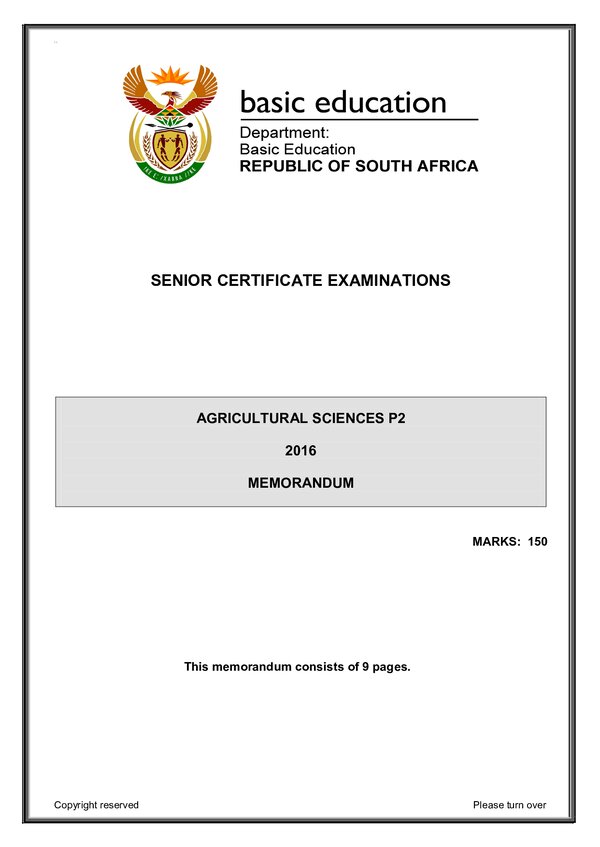 Grade 12 English past paper 2015 – Memo 2 (English) gr12