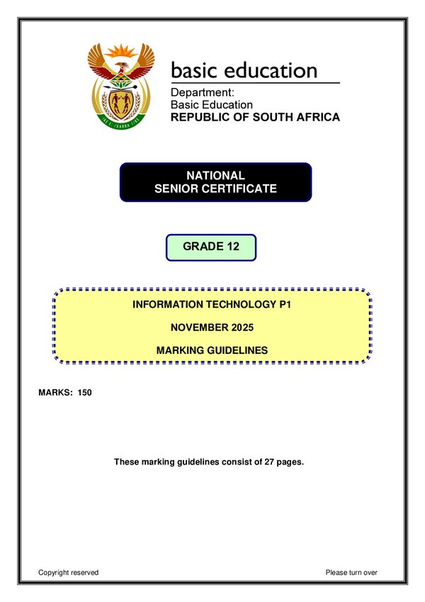Information Technology Memo 1 (English)