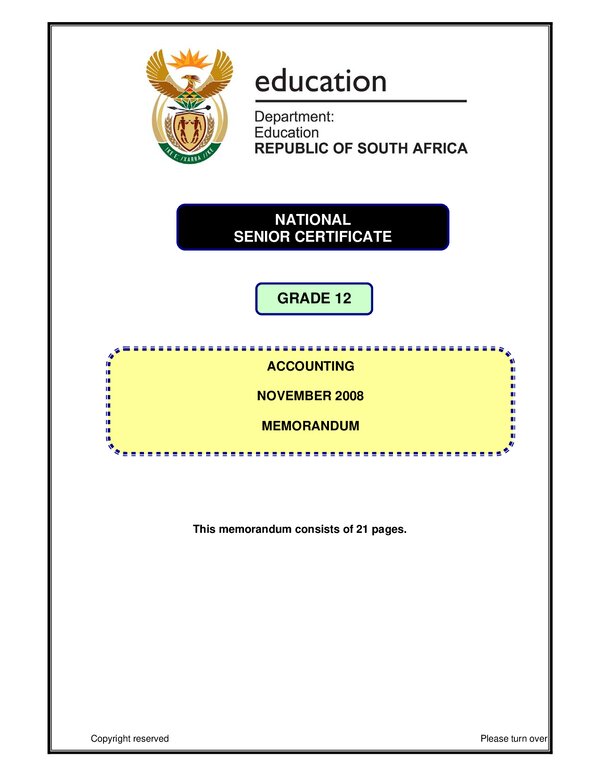 Accounting English Memo Version 2