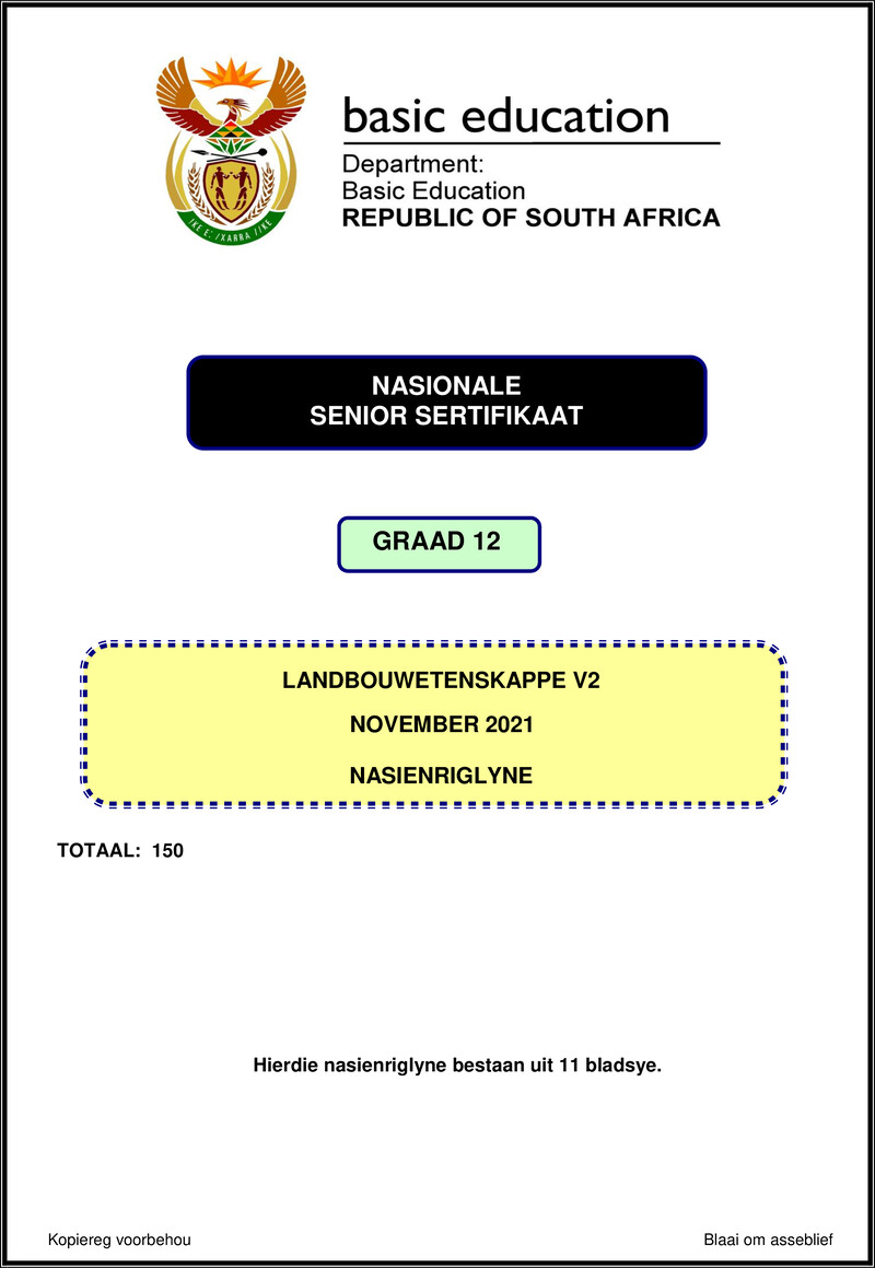 Agricultural Sciences P2 Nov 2021 Mg Afr Gr12