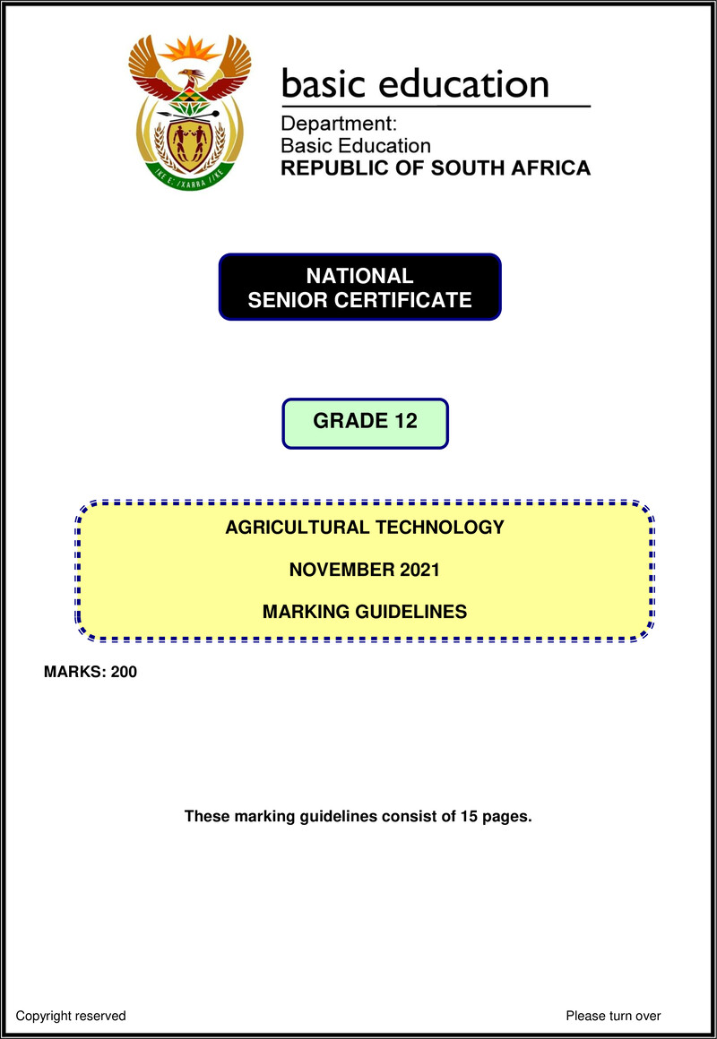 Agricultural Technology Nov 2021 Mg Eng 1 Gr12