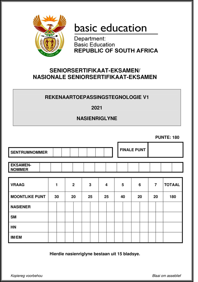 Computer Application Technology P1 May June 2021 Mg Afr Gr12