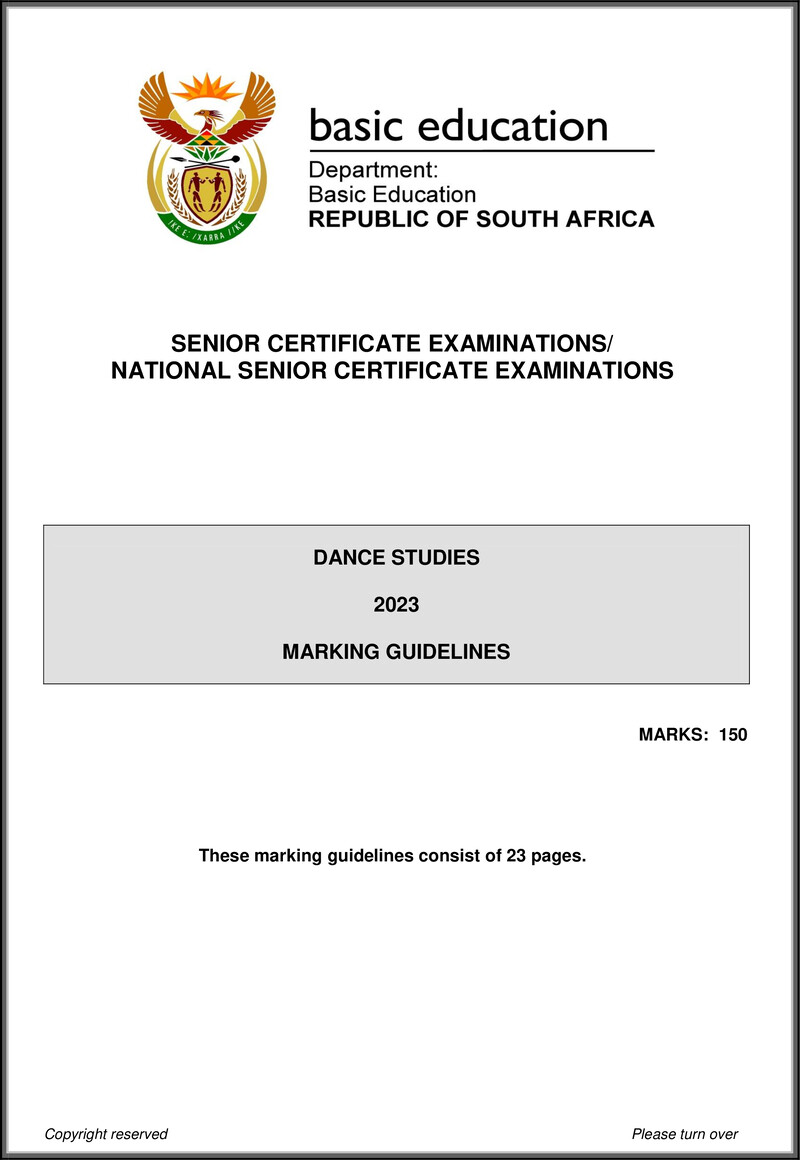 Dance Studies May June 2023 Mg Eng Gr12