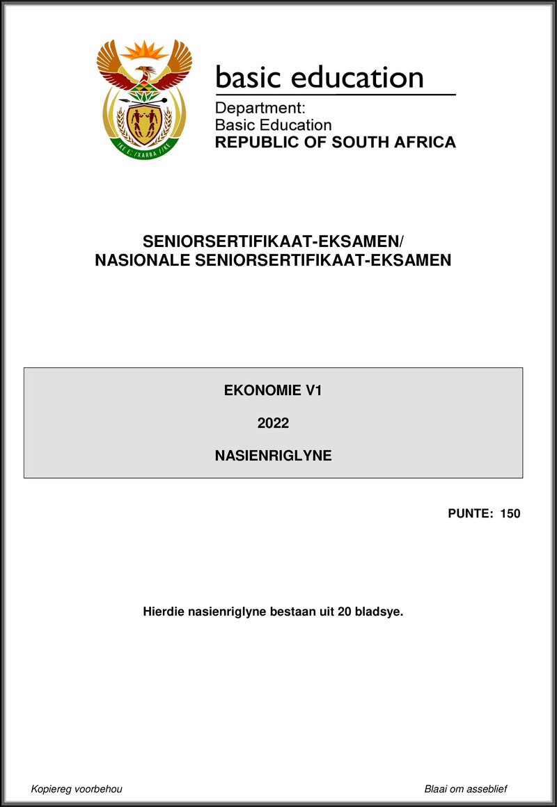 Economics P1 May June 2022 Mg Afr Gr12