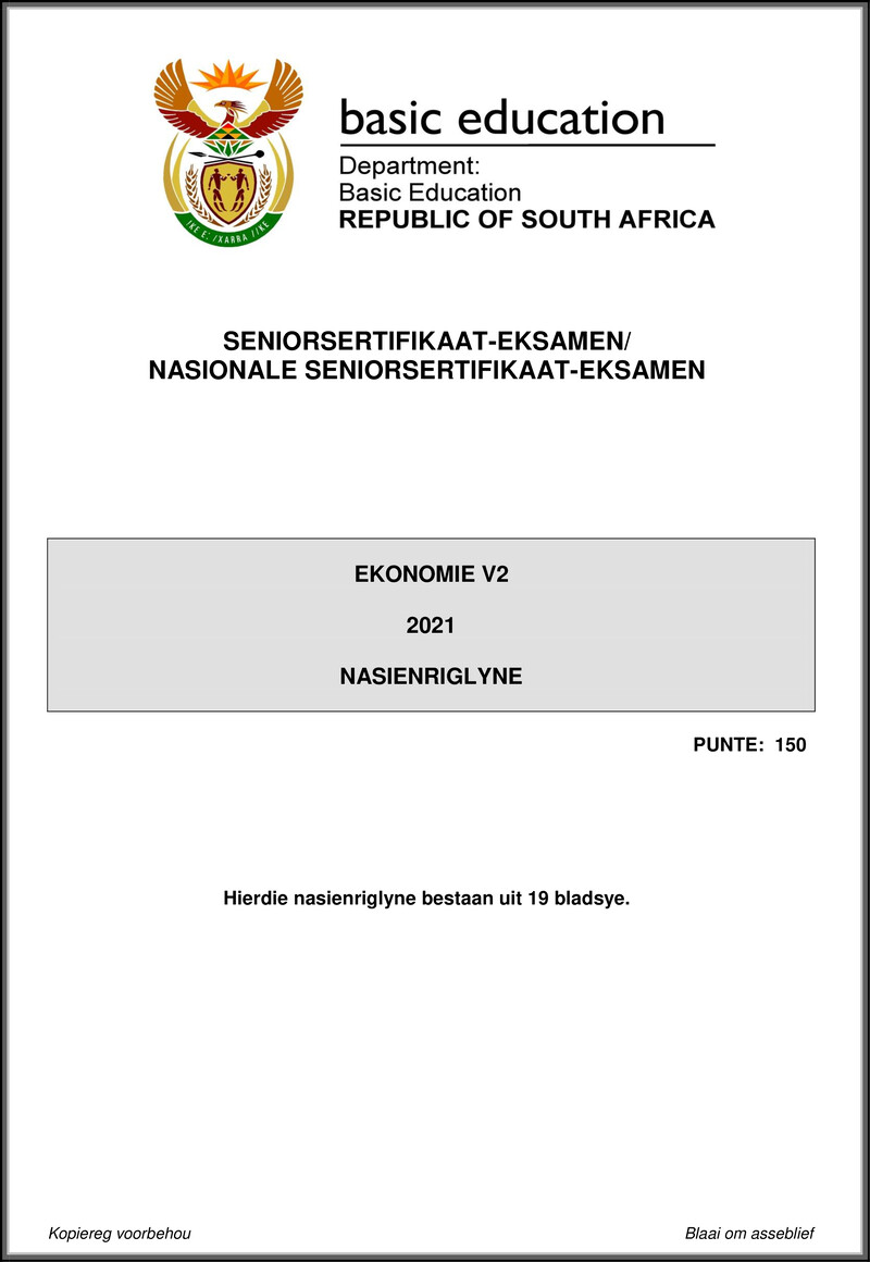 Economics P2 May June 2021 Mg Afr Gr12