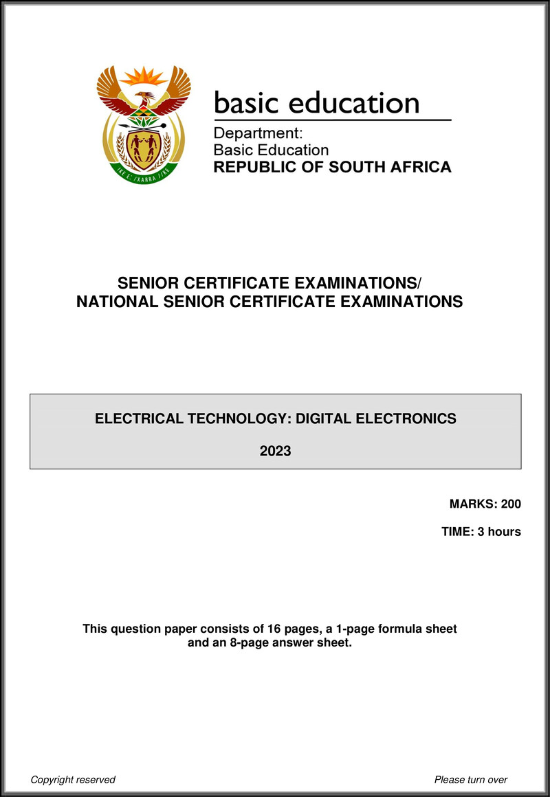 Electrical Technology May June 2023 Digital Eng Gr12