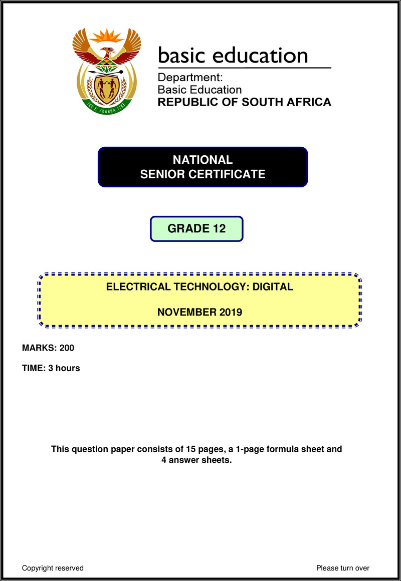 Electrical Technology Nov 2019 Digital Eng Gr12