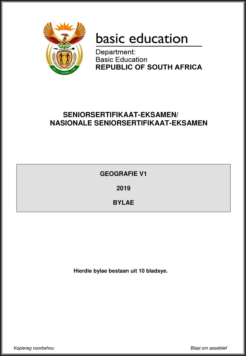 Geography P1 May June 2019 Annexure Afr Gr12