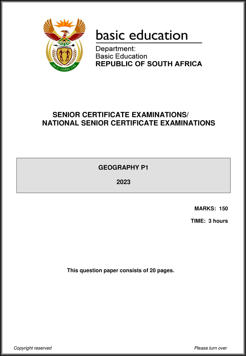Geography P1 May June 2023 Eng Gr12