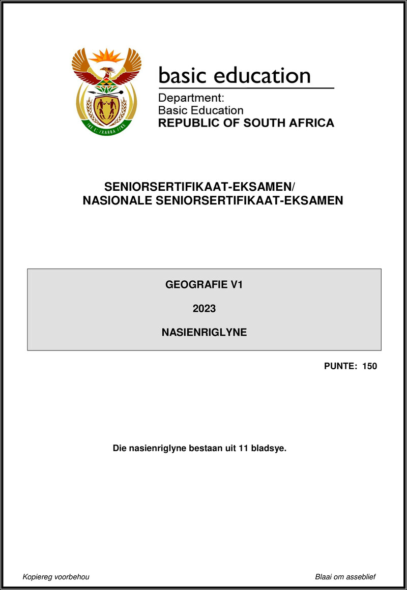 Geography P1 May June 2023 Mg Afr Gr12