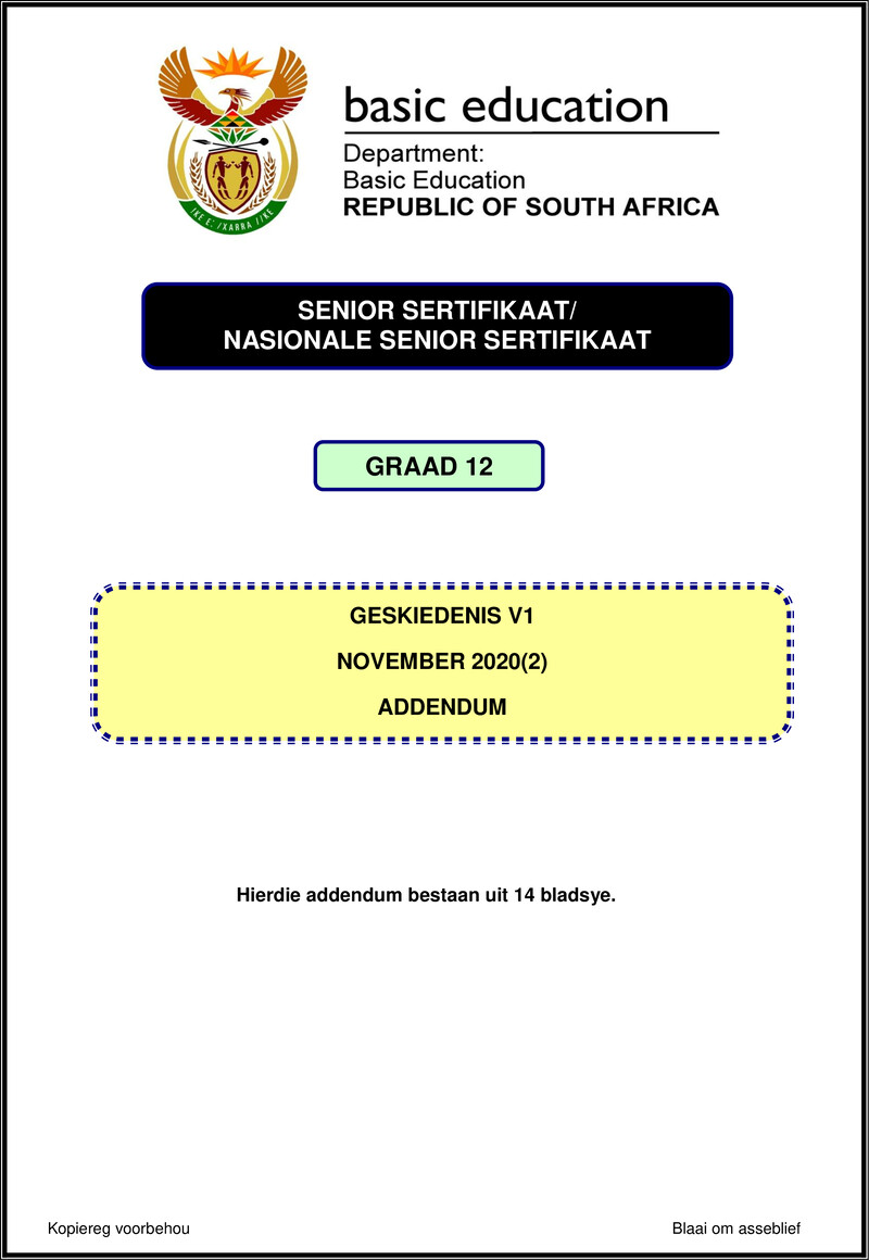 History P1 Nov 2020 Addendum Afr Gr12