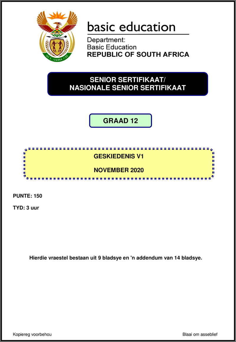 History P1 Nov 2020 Afr Gr12