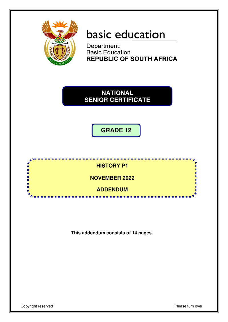 History P1 Nov 2022 Addendum Eng Gr12