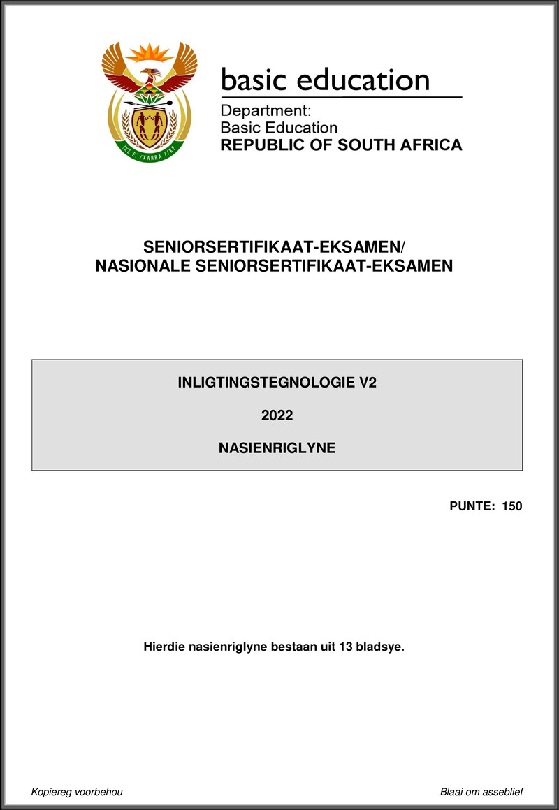 Information Technology P2 May June 2022 Mg Afr Gr12