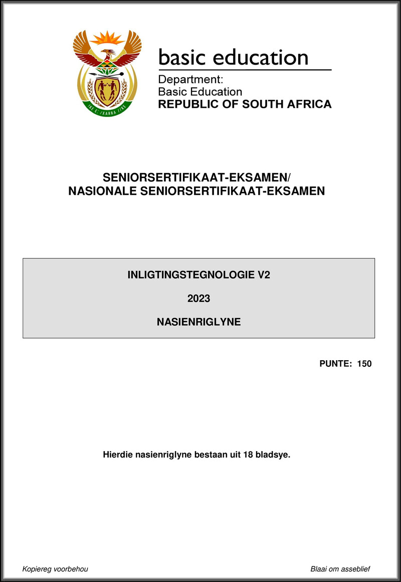 Information Technology P2 May June 2023 Mg Afr Gr12