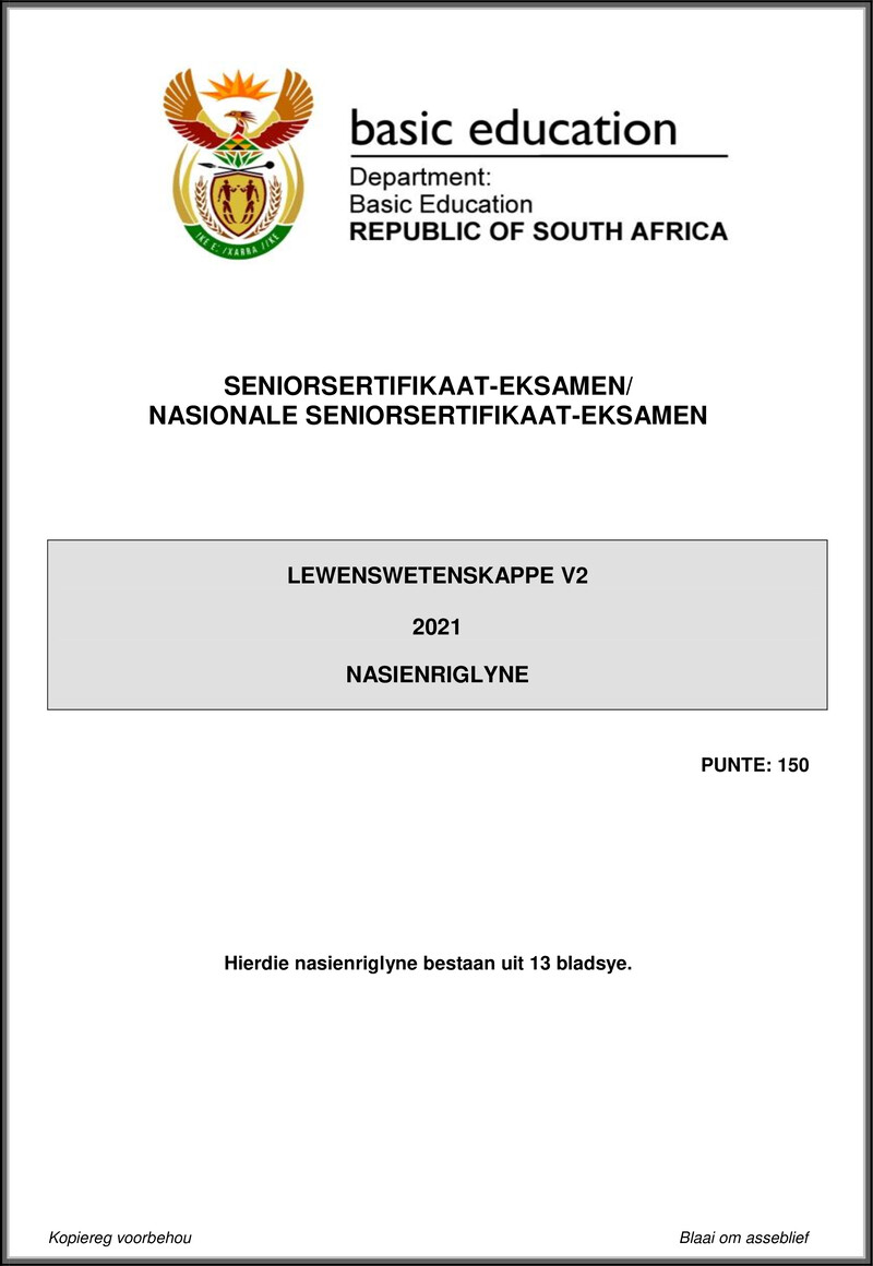 Life Sciences P2 May June 2021 Mg Afr Gr12