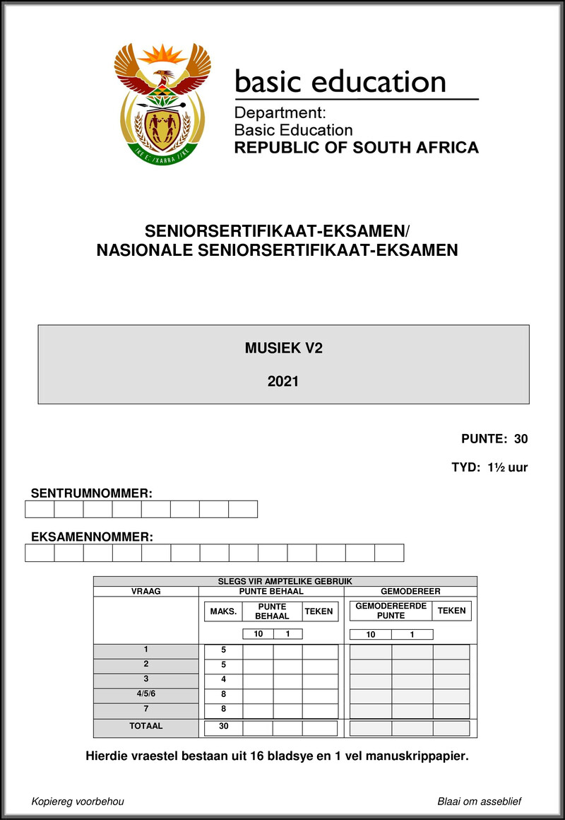 Music P2 May June 2021 Afr Gr12