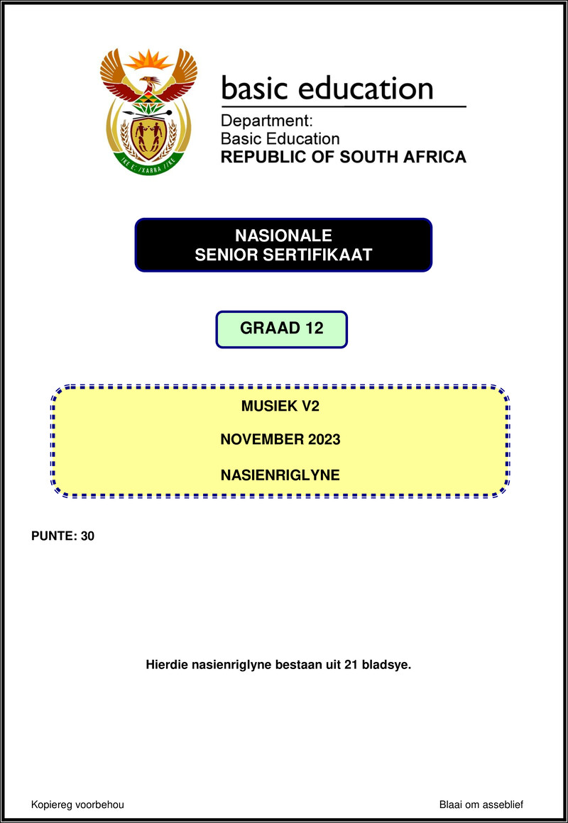 Music P2 Nov 2023 Mg Afr Gr12