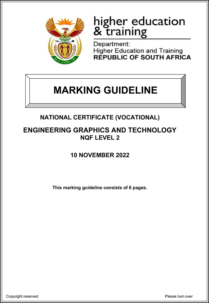 Nc1095 Engineering Graphics And Technology L2 Memo Nov 2022 Ed