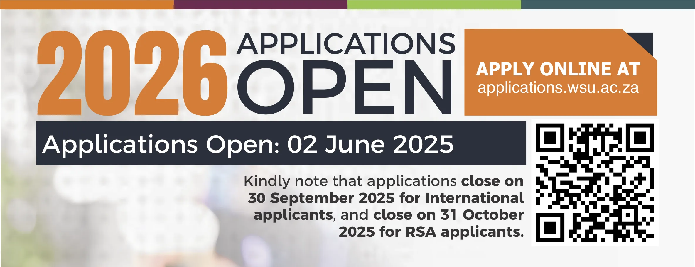 Walter Sisulu University (WSU) 2026 Applications Now Open